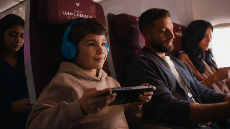 Qatar Airlines Free Wi-Fi Passenger