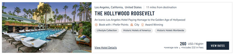 Roosevelt 260 USD