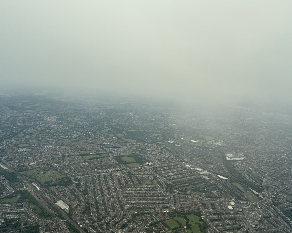 Arrival into LHR