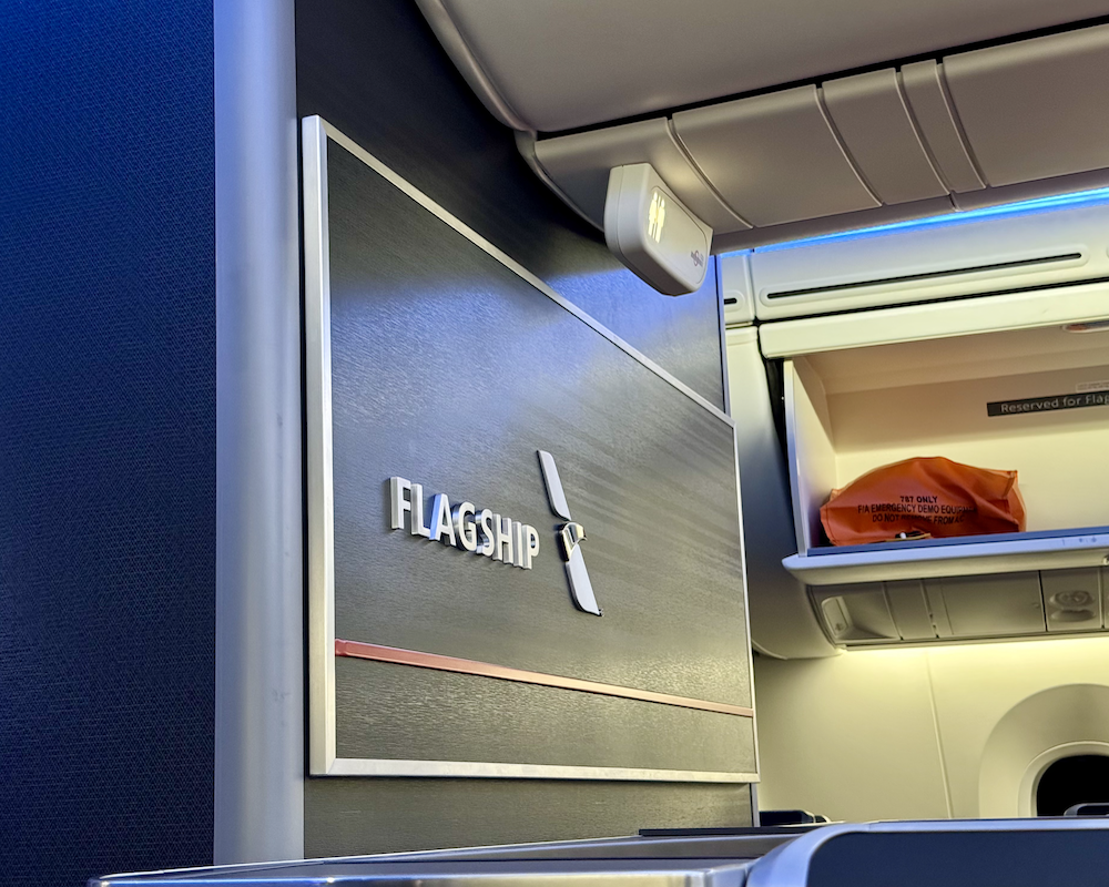American Airlines 787-9P Flagship branding.