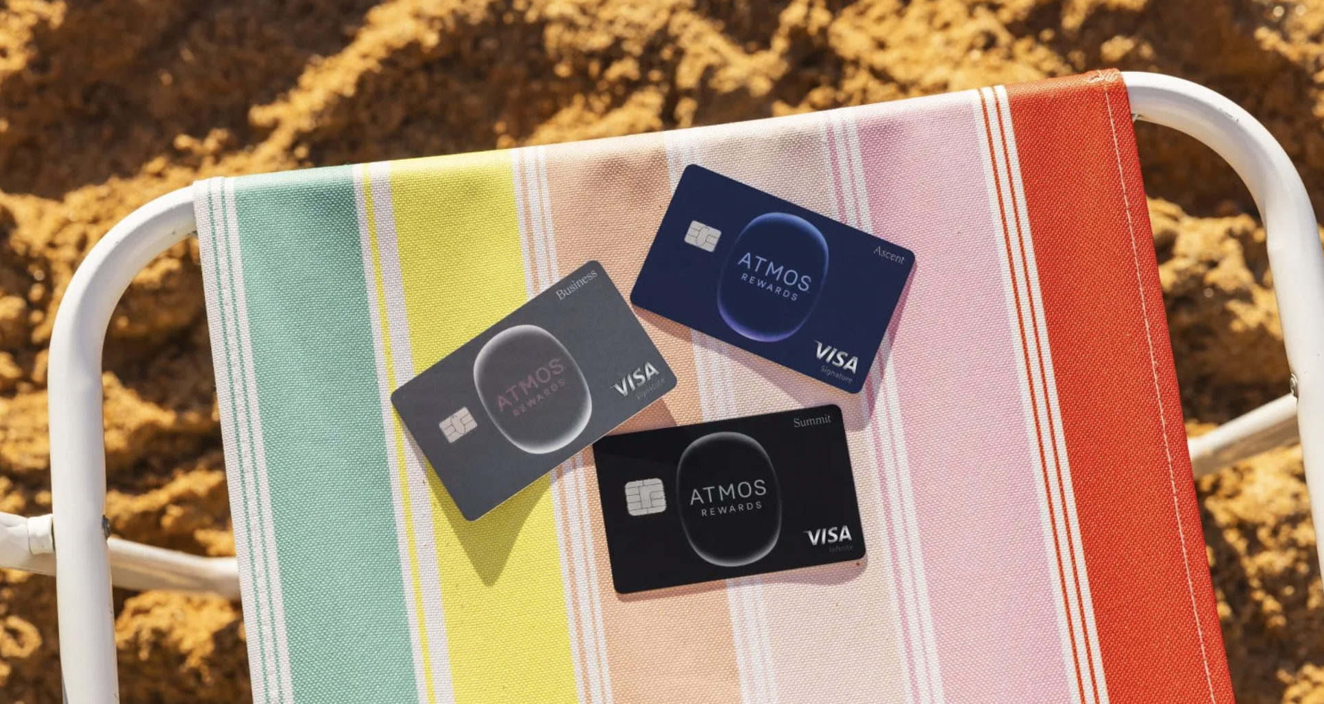New Atmos Rewards credit cards lineup