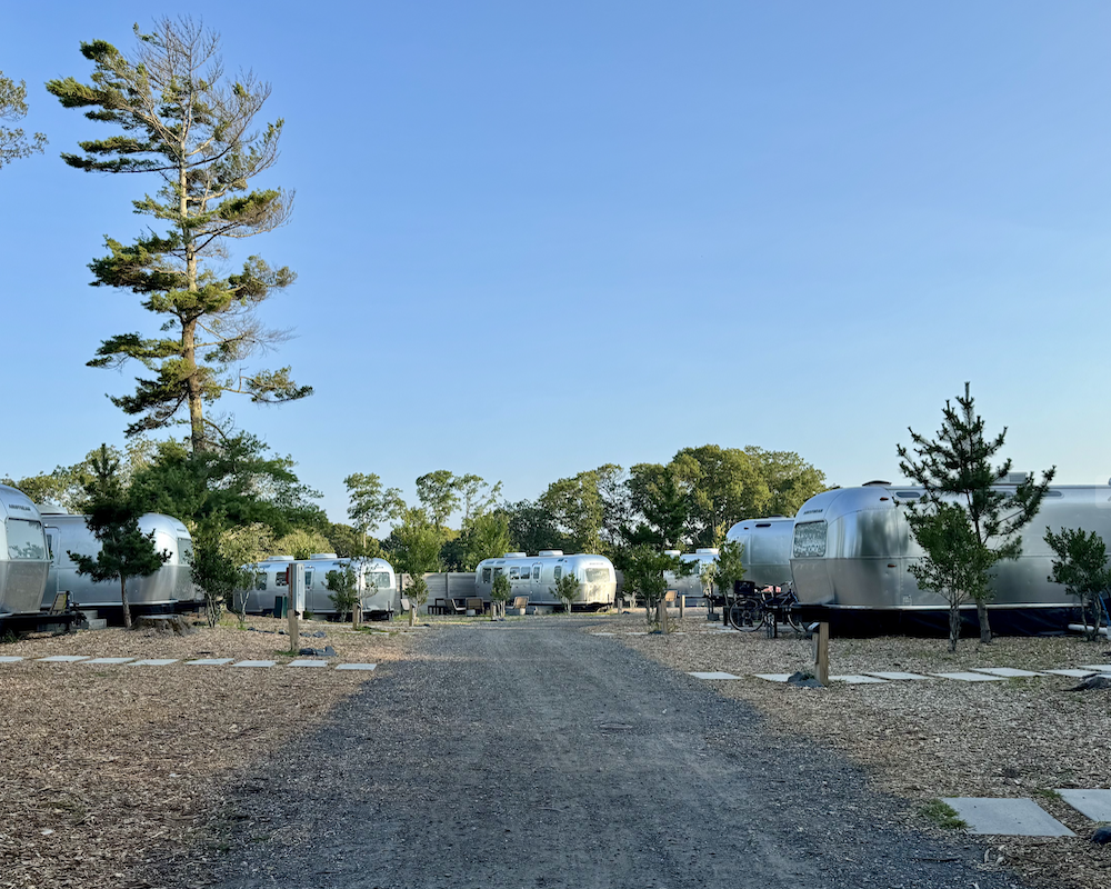AutoCamp Cape Cod Airstreams.