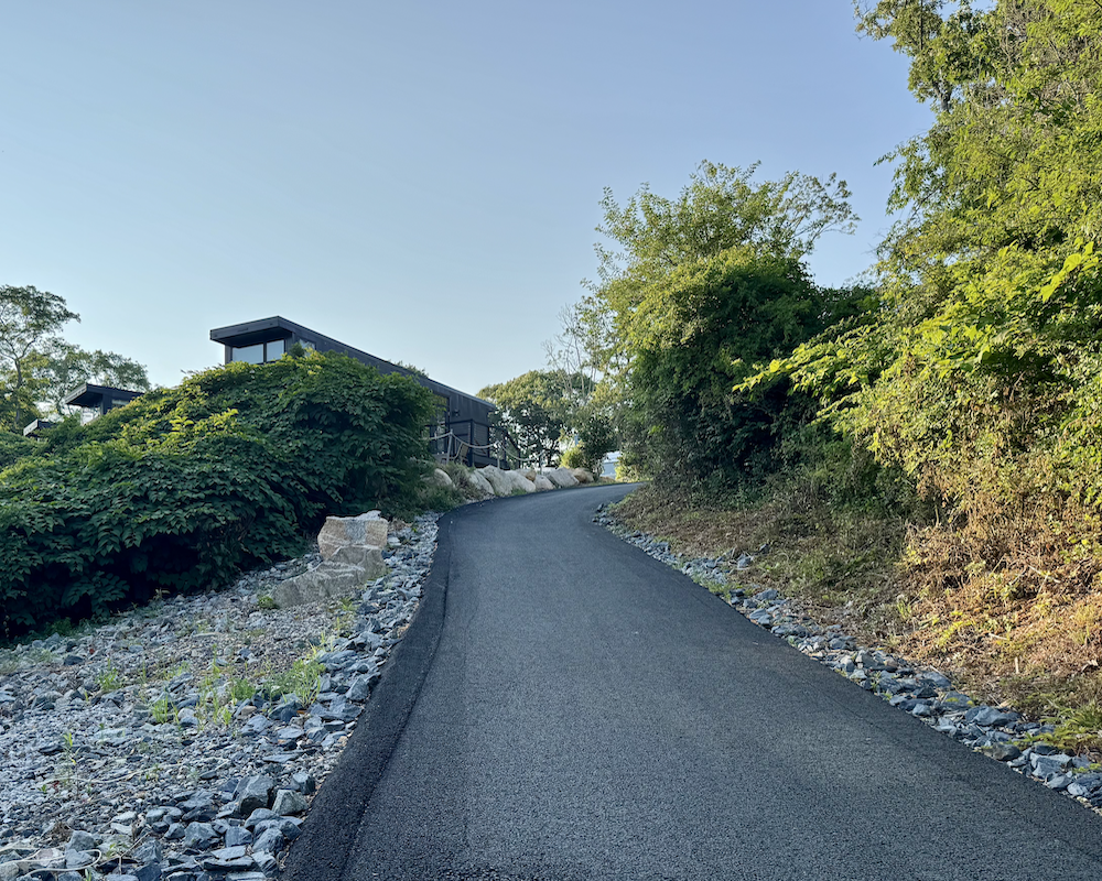 AutoCamp Cape Cod hill to cabins/Airstreams.