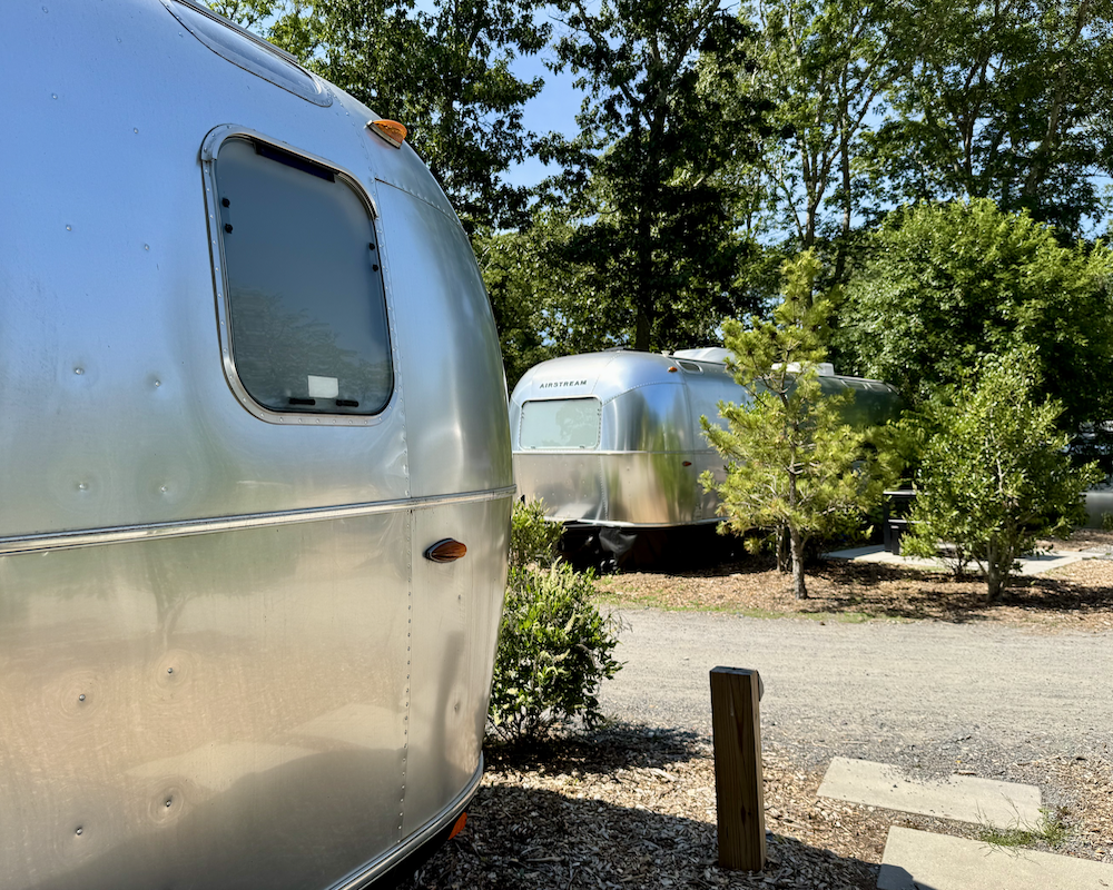 AutoCamp Cape Cod Airstreams.