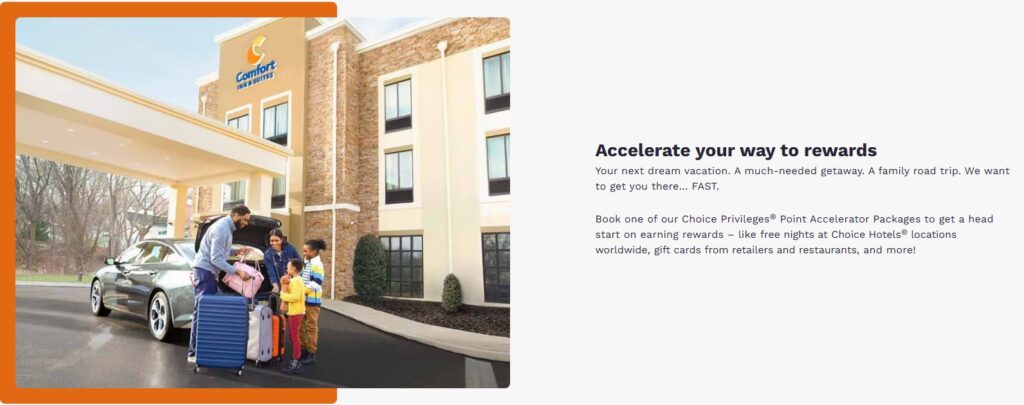 Choice Purchase up to 5,000 Privileges Points per Night Program