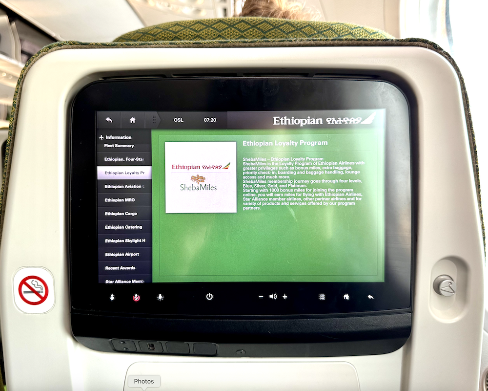 Ethiopian Airlines new member program bonus.