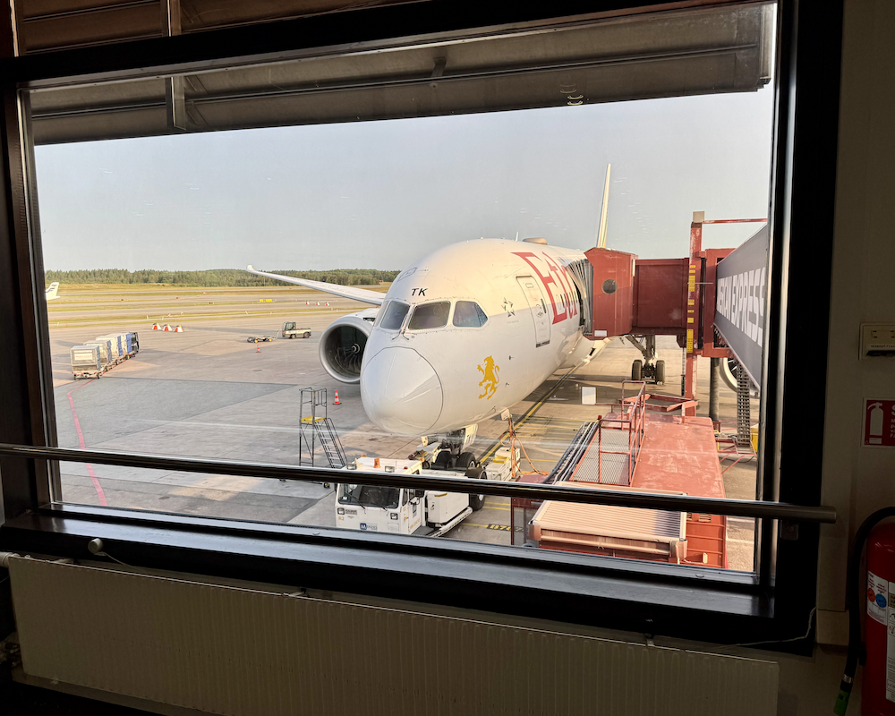 Ethiopian 787-8 at ARN