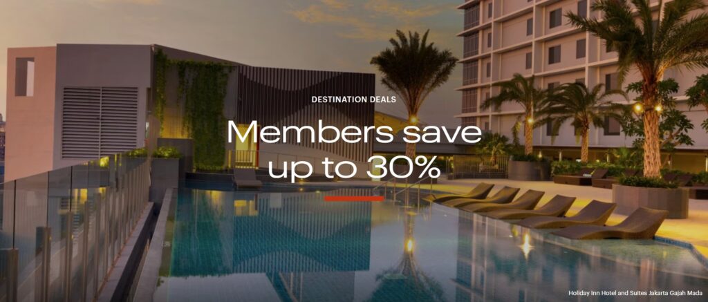 IHG 30 Off Destinations Deals August 2025
