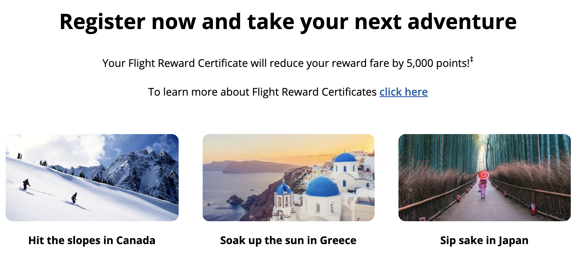 Air Canada Sapphire Reserve certificate offer.