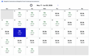 United award calendar.