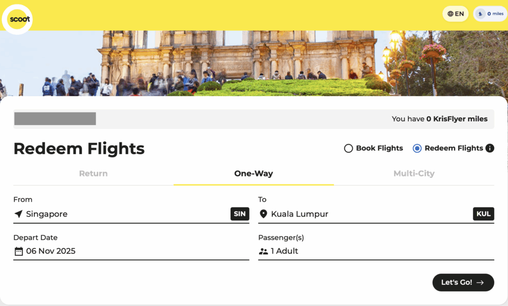 Scoot Award search
