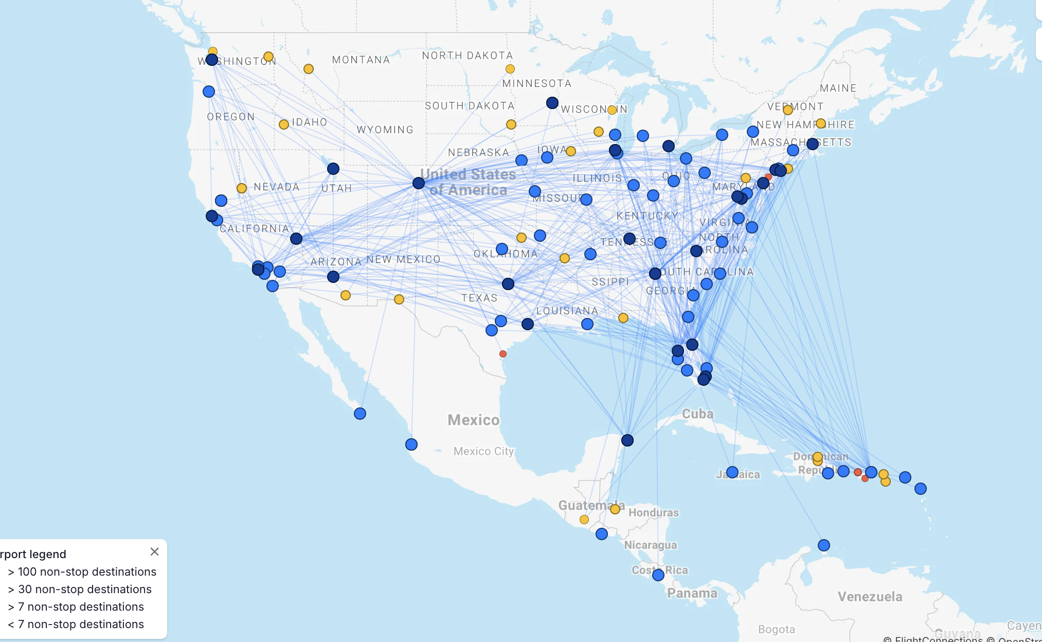 A screenshot showing Frontier connectivity