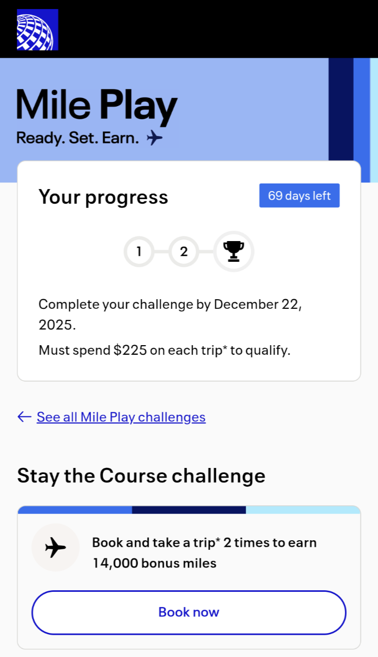 United MilePlay Offers
