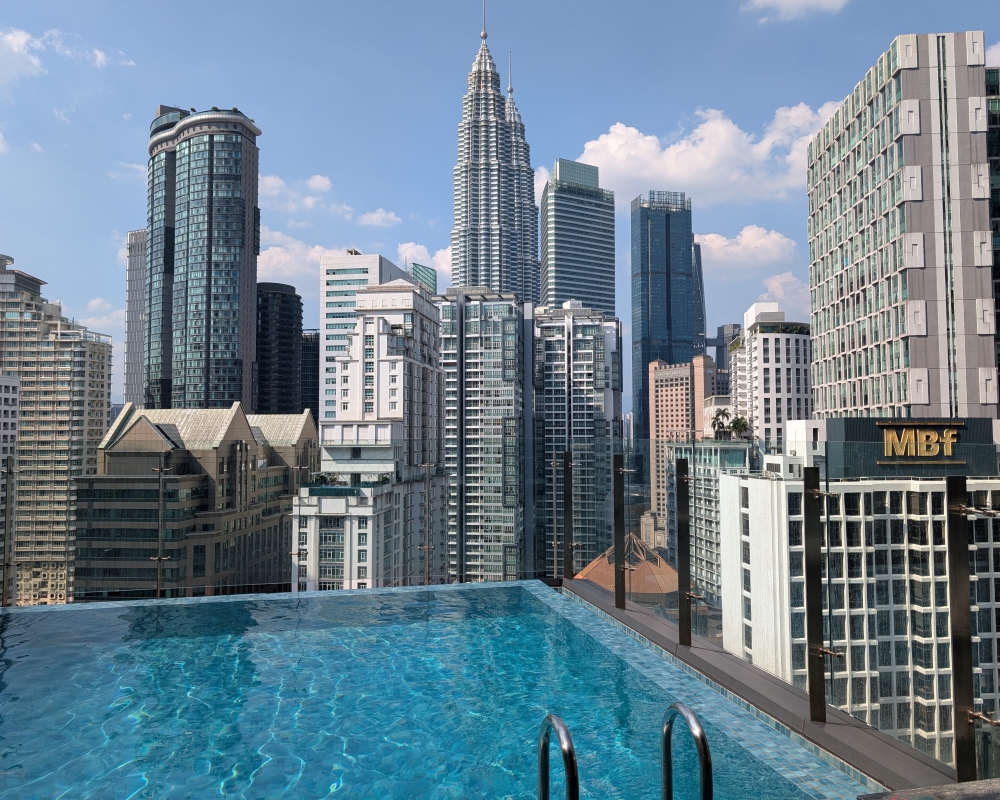 Pool at the Hyatt Centric City Centre Kuala Lumpur