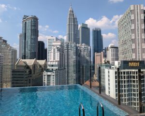 Pool at the Hyatt Centric City Centre Kuala Lumpur