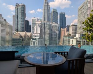 Pool at the Hyatt Centric City Centre Kuala Lumpur