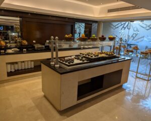 M Club lounge at Marriott Mena House, Cairo