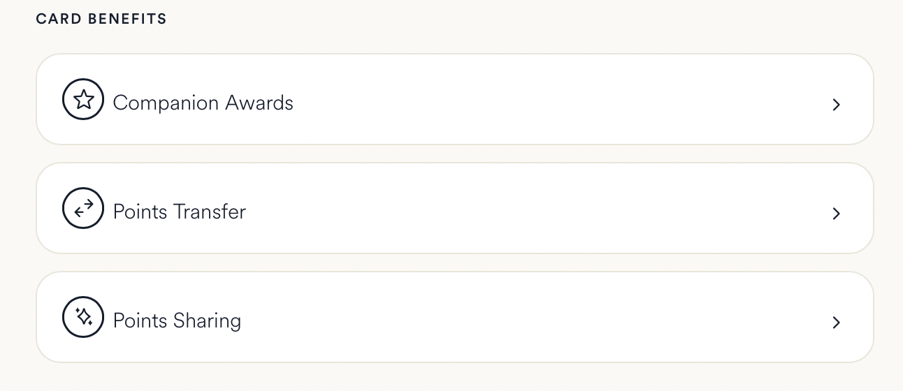 Screenshot of Alaska Airlines Atmos account showing companion awards