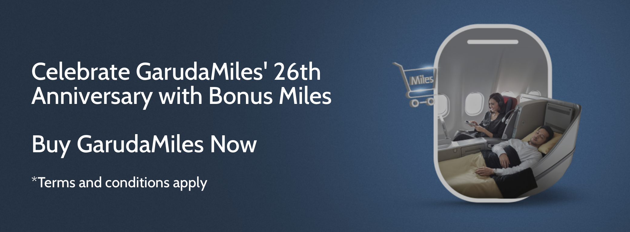 Buy GarudaMiles with a bonus