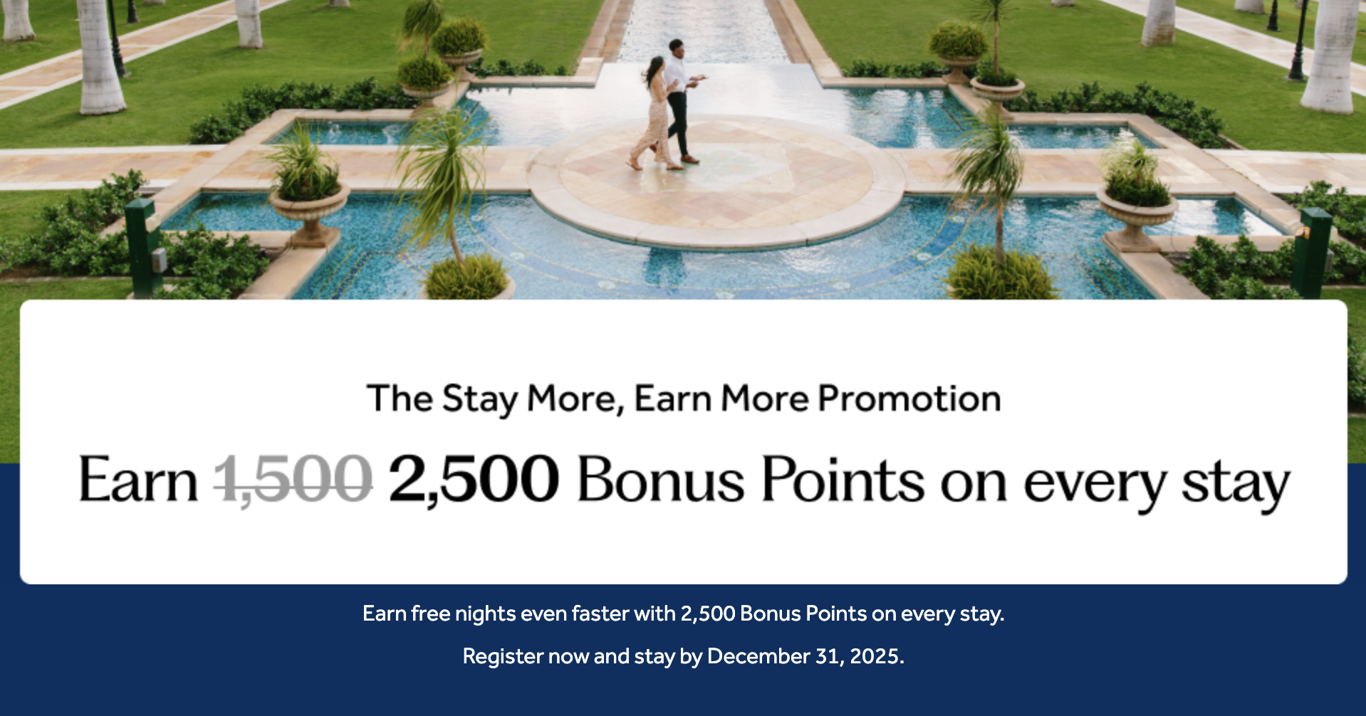Hilton Stay More promo.
