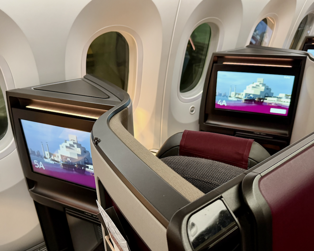 Qatar Airways 787-9 Adient Ascent Suite.