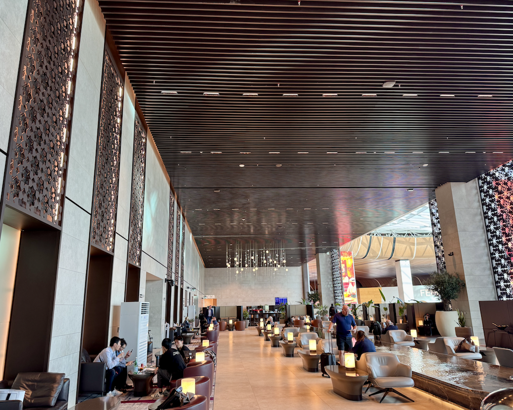 AL Mourjan Garden lounge at DOH