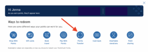 White background with blue circles showing ways to use Citi ThankYou Points
