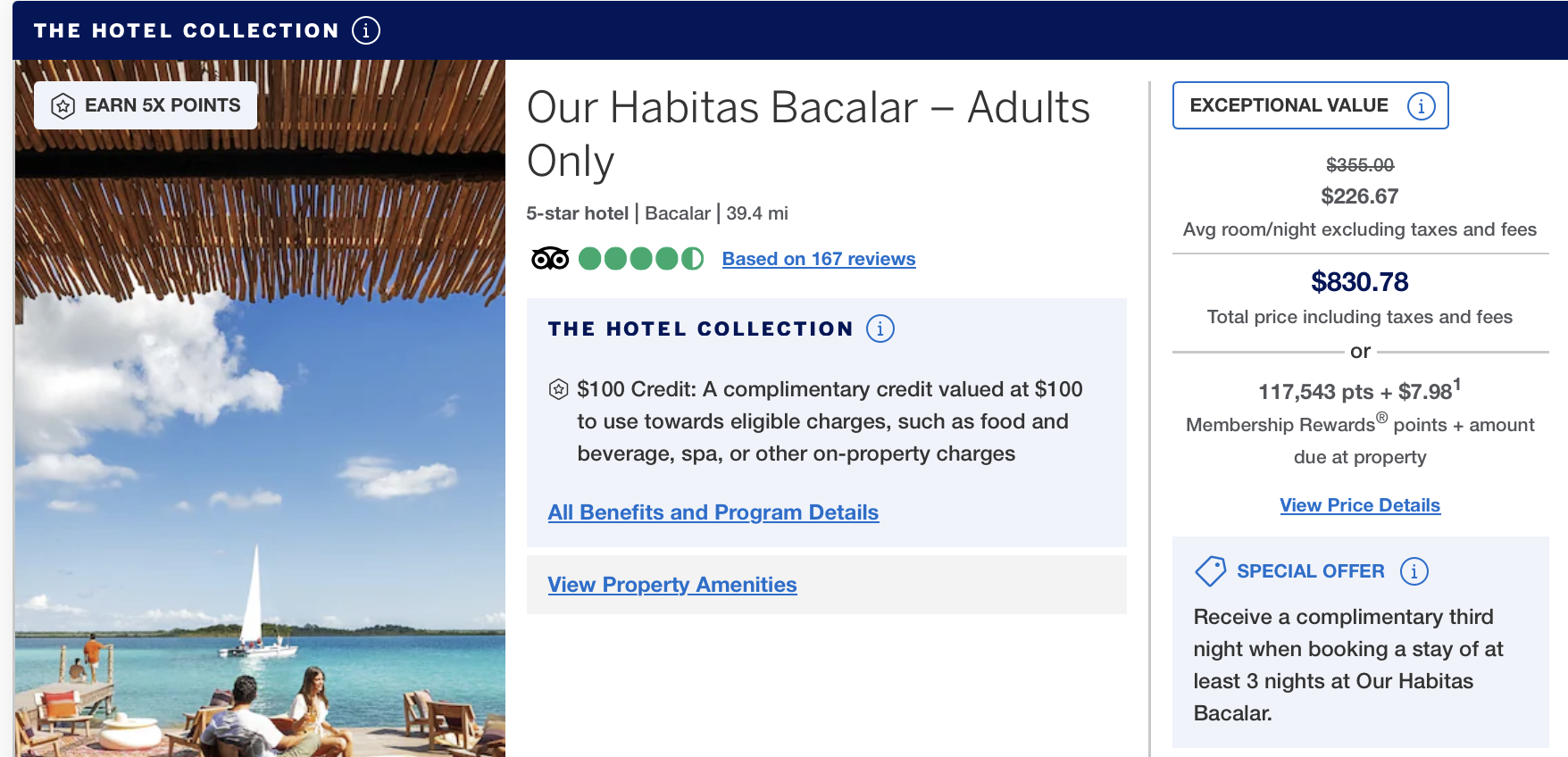 The Hotel Collection result in Quintana Roo with a special offer