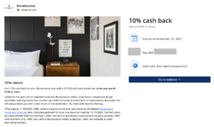 10% at Renaissance
