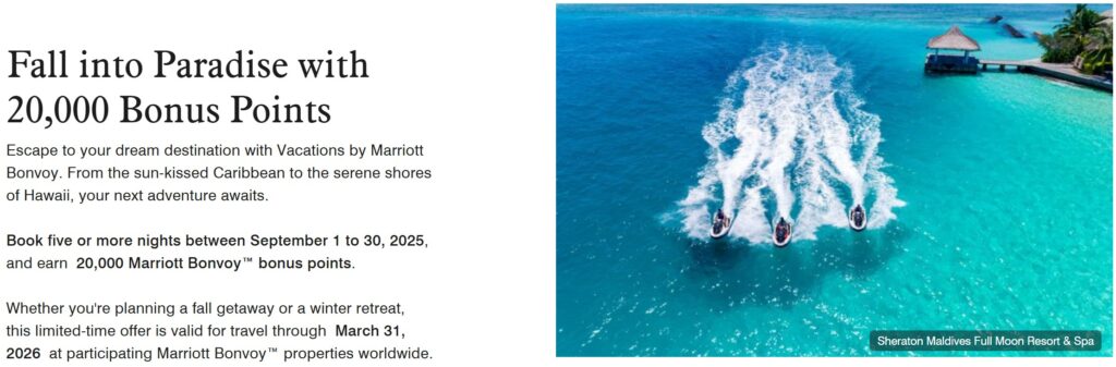 Vacations by Marriott 20,000 Points September 2025 Promotion.png