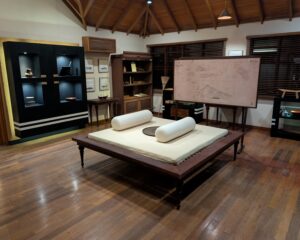 Maldivian Lounge museum at Baros Maldives