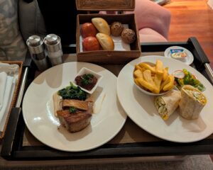 Room service at Baros Maldives