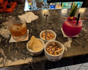 Sails Bar drinks at Baros Maldives