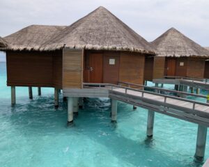 Overwater villa at Baros Maldives