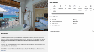 Baros Maldives bookings through Hilton might not include airport transfers