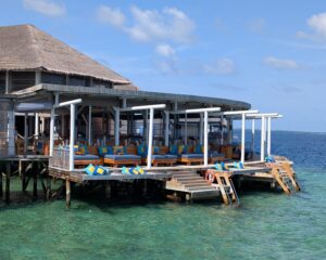 Chill Bar at Six Senses Laamu in the Maldives