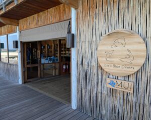 Dive center at Six Senses Laamu in the Maldives