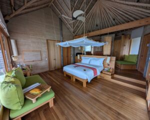 Villa at Six Senses Laamu in the Maldives