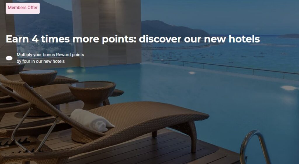 Accor 4X Points at New Hotels Oct 2025