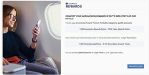 Aeromexico Rewards Fiesta Americana transfers