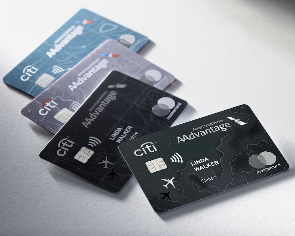 American Airlines card lineup.