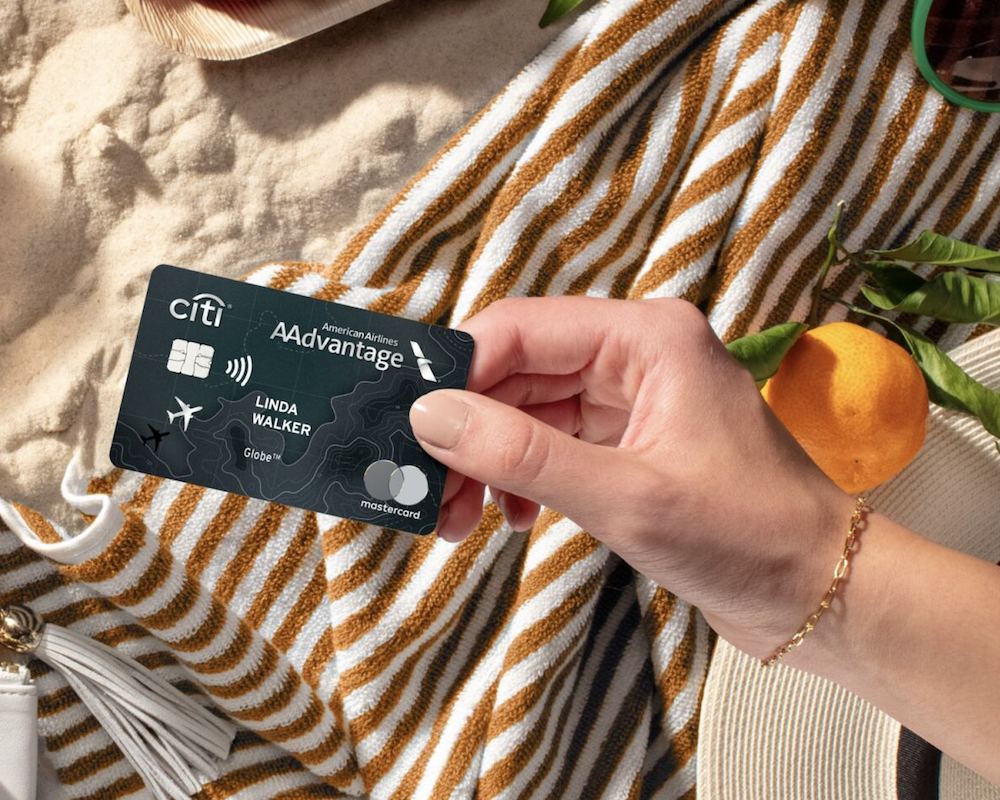 American Airlines Globe Card lifestyle photo.