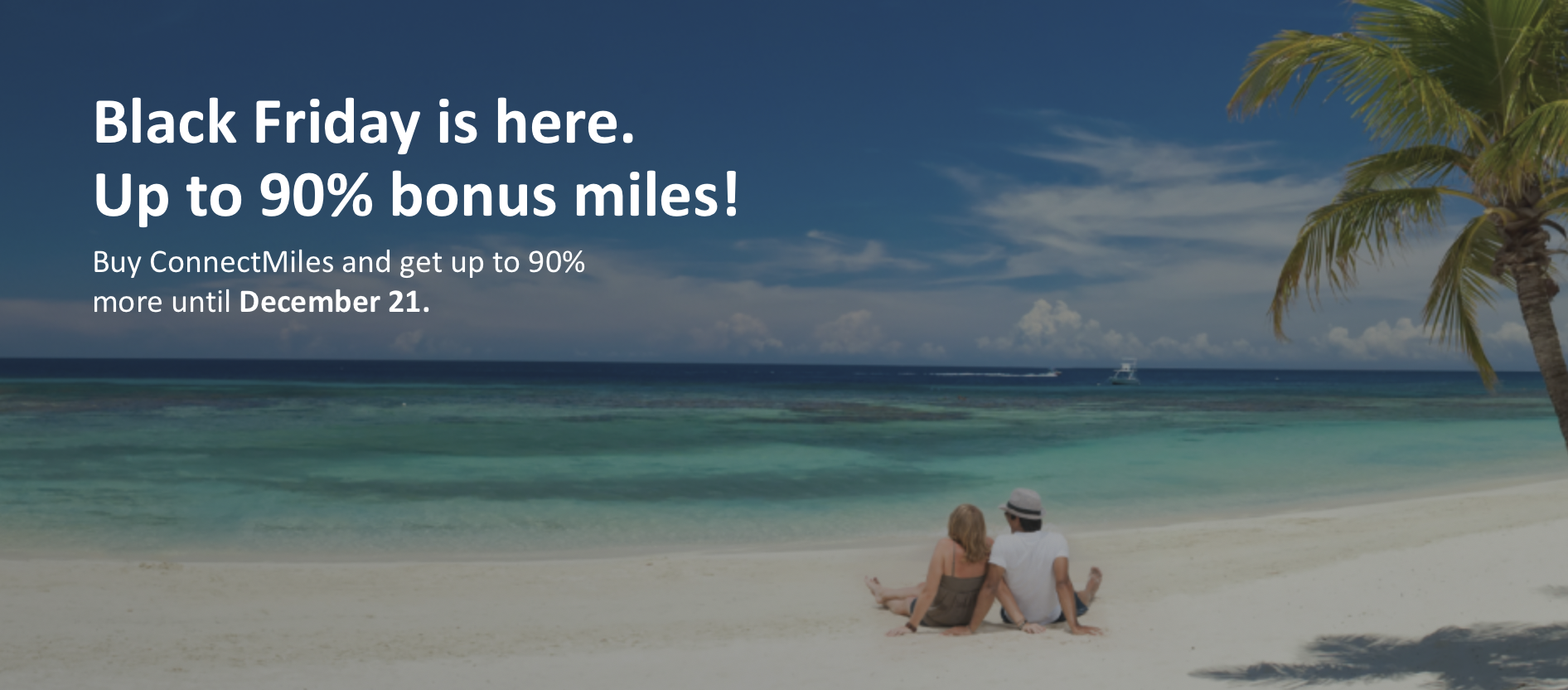 Copa Airlines buy miles promo banner.