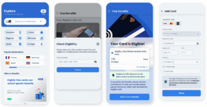 Screenshot of redeeming Gigsky eSIM for Visa cardholders