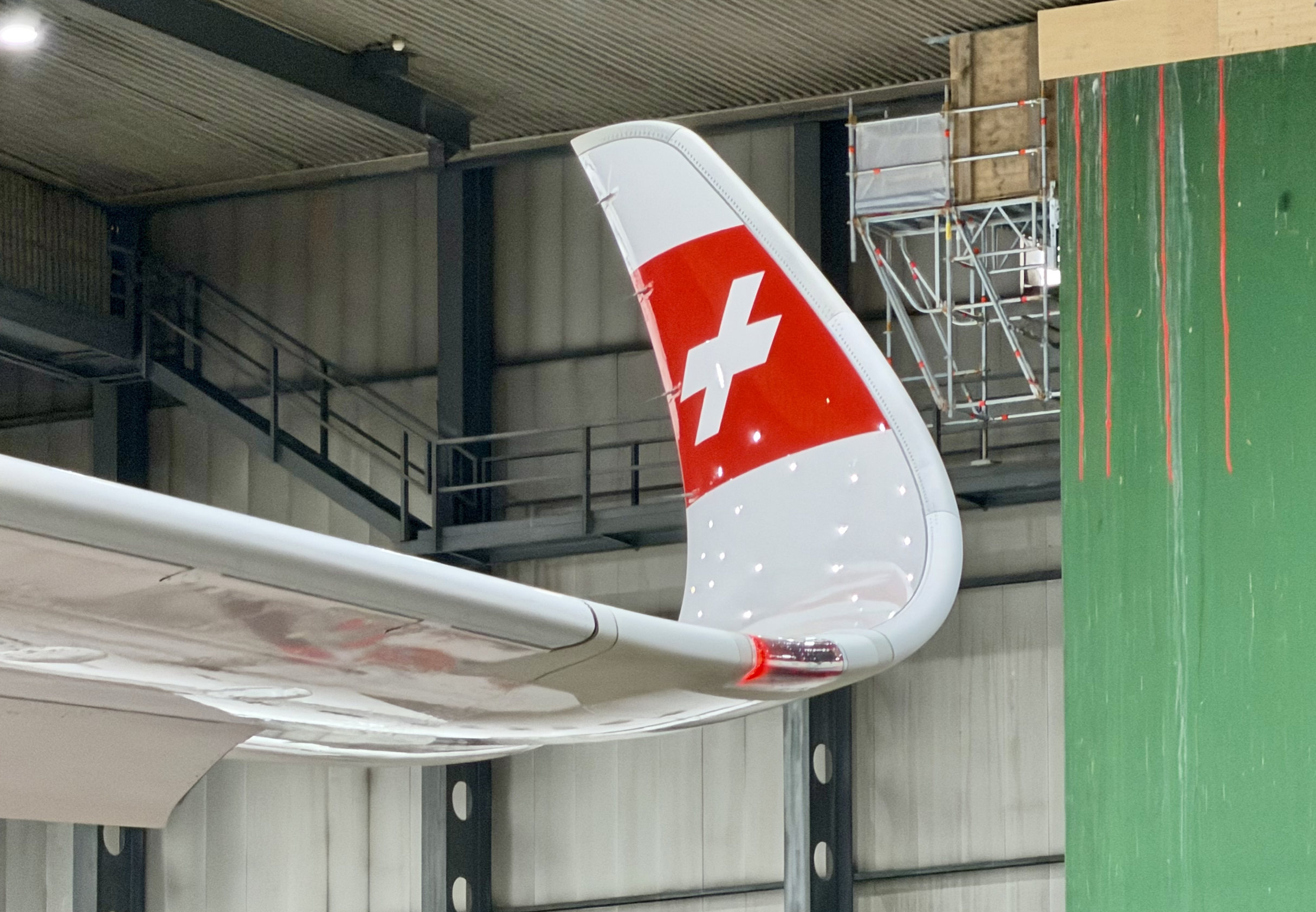 SWISS A350 winglet