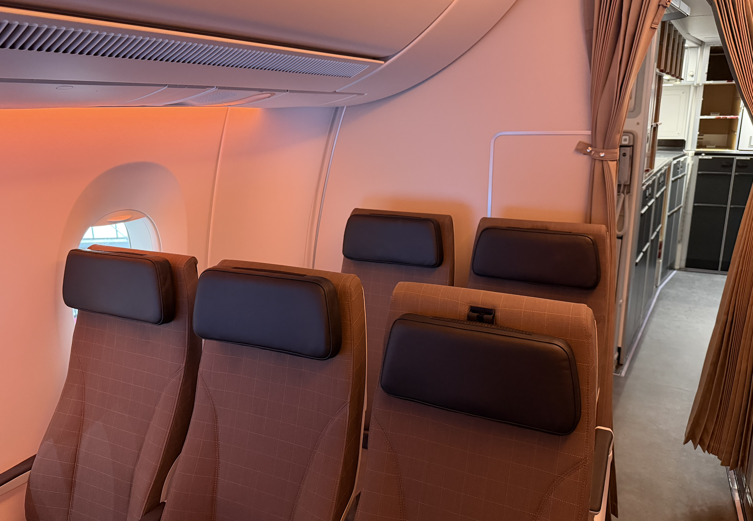 SWISS A350 economy seats
