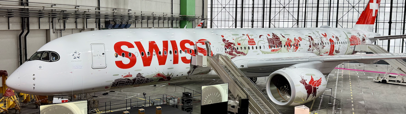 SWISS Welcomes First Airbus A350: Here’s Your First Look Inside the Airline’s Brand-New Flagship Plane