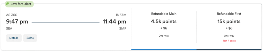 Seattle to Sacramento