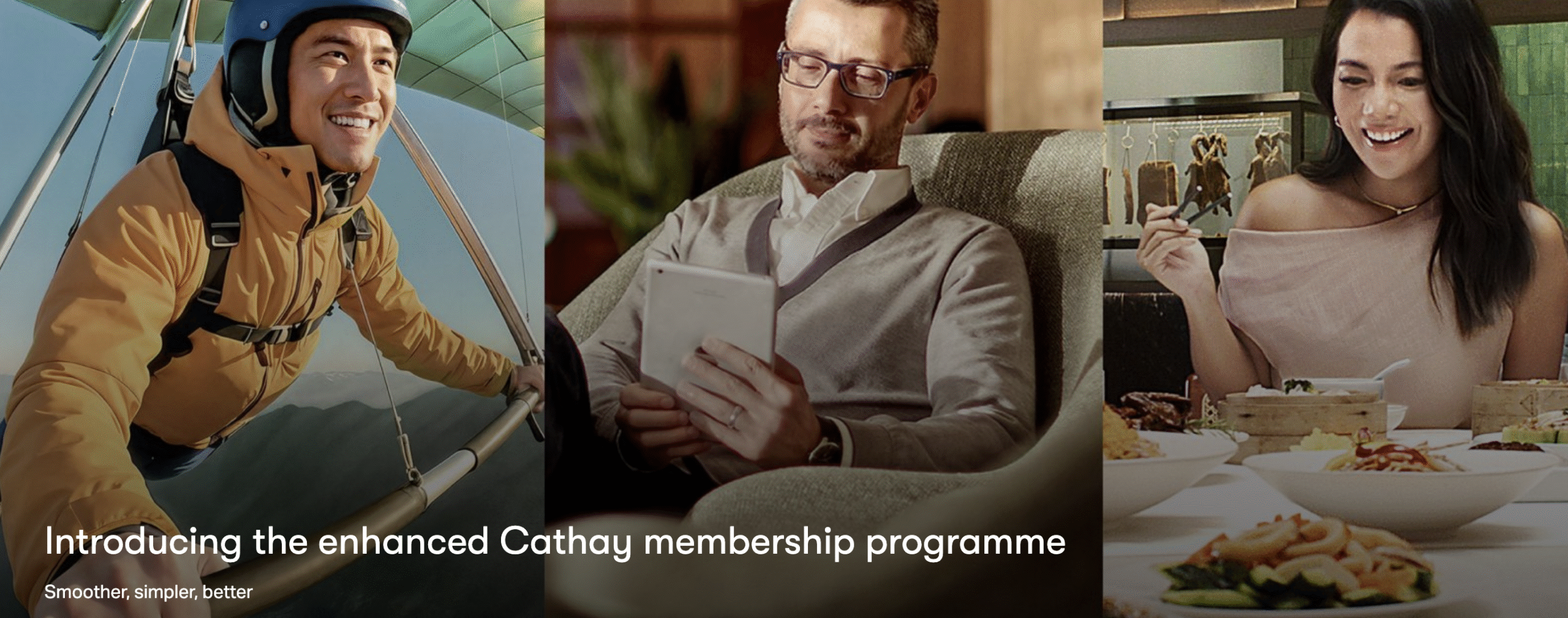 Introducing the enhanced Cathay membership program