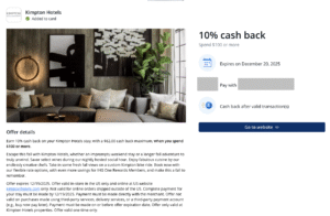10% at Kimpton Hotels